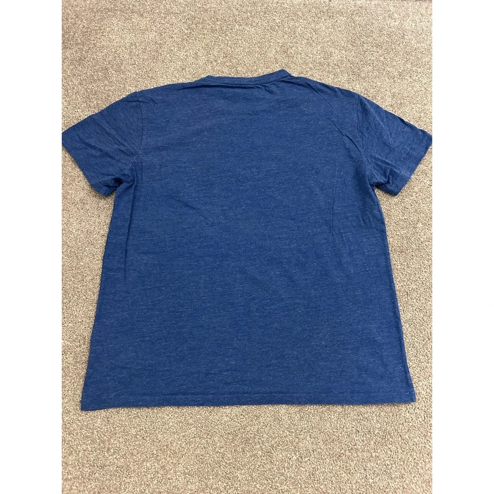 Polo Ralph Lauren Pocket T-Shirt Mens Large Blue Excellent Stretch Cotton Tee